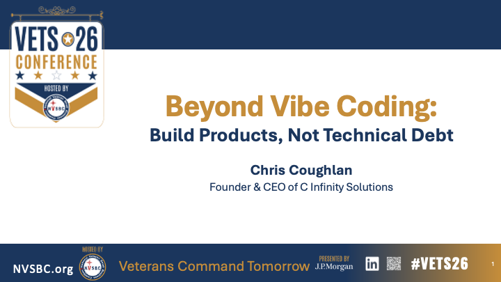 Beyond Vibe Coding: Build Products, Not Technical Debt title page